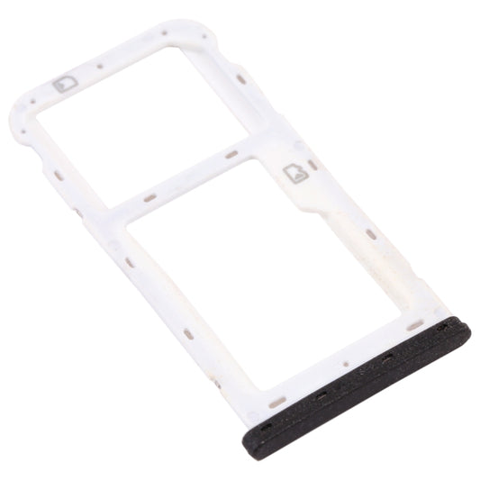 SIM Card Tray + SIM Card Tray / Micro SD Card Tray for ZTE Blade V9 Vita (Black) - For ZTE by buy2fix | Online Shopping UK | buy2fix