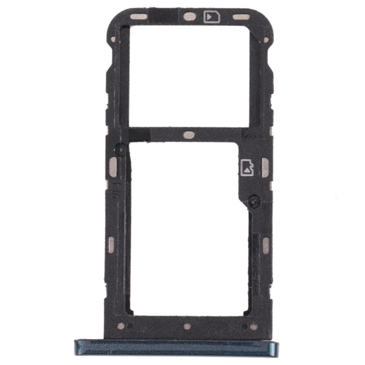 SIM Card Tray + SIM Card Tray / Micro SD Card Tray for ZTE Blade V10 Vita (Green) - For ZTE by buy2fix | Online Shopping UK | buy2fix