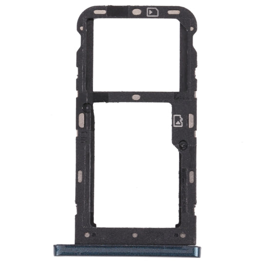 Plateau de carte SIM + plateau de carte SIM / plateau de carte Micro SD pour ZTE Blade V10 Vita (vert)