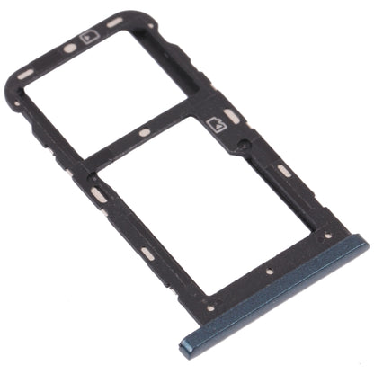 SIM Card Tray + SIM Card Tray / Micro SD Card Tray for ZTE Blade V10 Vita (Green) - For ZTE by buy2fix | Online Shopping UK | buy2fix