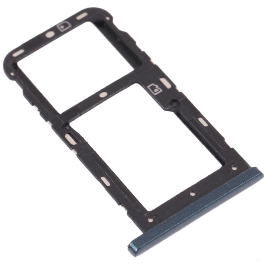 SIM Card Tray + SIM Card Tray / Micro SD Card Tray for ZTE Blade V10 Vita (Green) - For ZTE by buy2fix | Online Shopping UK | buy2fix
