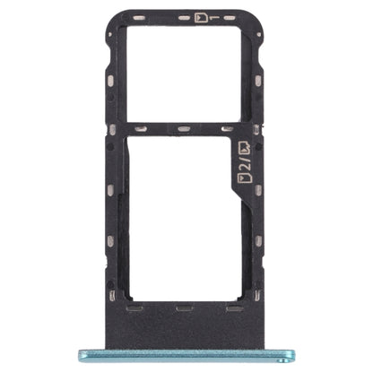 SIM Card Tray + Micro SD Card Tray for ZTE Blade V2020 Smart (Frosted green) - For ZTE by buy2fix | Online Shopping UK | buy2fix