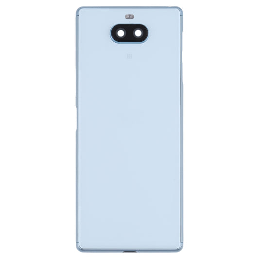 For Sony Xperia 8 Battery Back Cover with Middle Frame & Camera Lens Cover(Silver) - Back Cover by buy2fix | Online Shopping UK | buy2fix