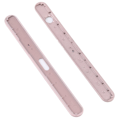 1 Pair Upper and Lower Part Sidebar For Sony Xperia XZ1(Gold) - Frame Bezel Plate by buy2fix | Online Shopping UK | buy2fix
