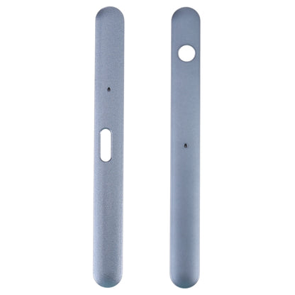 1 Pair Upper and Lower Part Sidebar For Sony Xperia XZ1(Blue) - Frame Bezel Plate by buy2fix | Online Shopping UK | buy2fix