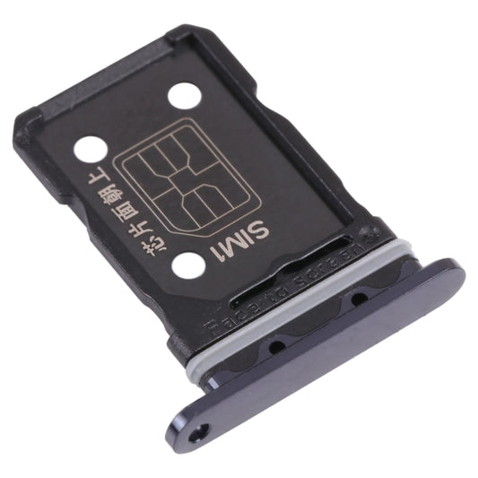 For OPPO Reno6 Pro 5G  SIM Card Tray + SIM Card Tray (Black) - Card Tray by buy2fix | Online Shopping UK | buy2fix