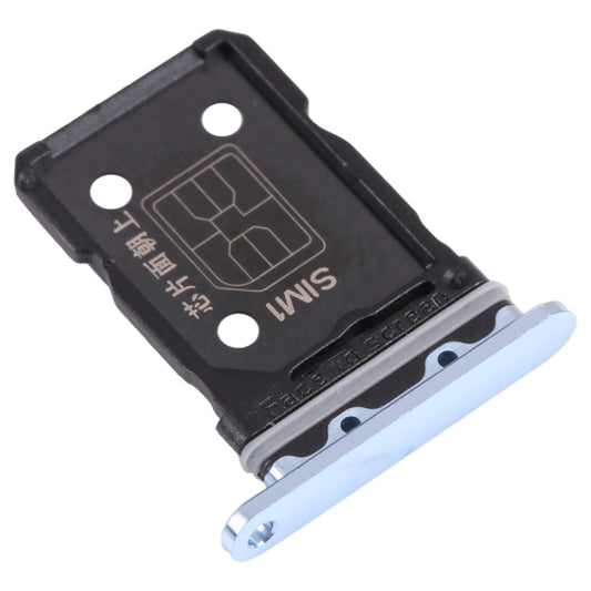For OPPO Reno6 Pro 5G  SIM Card Tray + SIM Card Tray (Blue) - Card Tray by buy2fix | Online Shopping UK | buy2fix