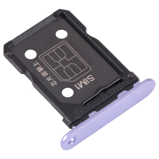 For OPPO Reno6 5G PEQM00 CPH2251  SIM Card Tray + SIM Card Tray (Purple) - Card Tray by buy2fix | Online Shopping UK | buy2fix