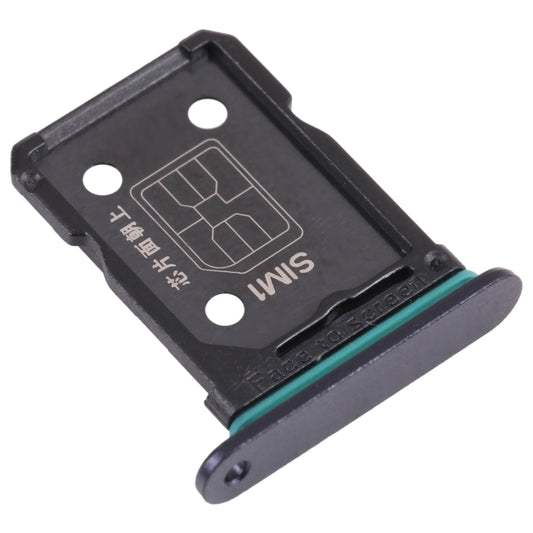 For OPPO Reno6 4G CPH2235 / Reno6 Z SIM Card Tray + SIM Card Tray(Black) - Card Tray by buy2fix | Online Shopping UK | buy2fix