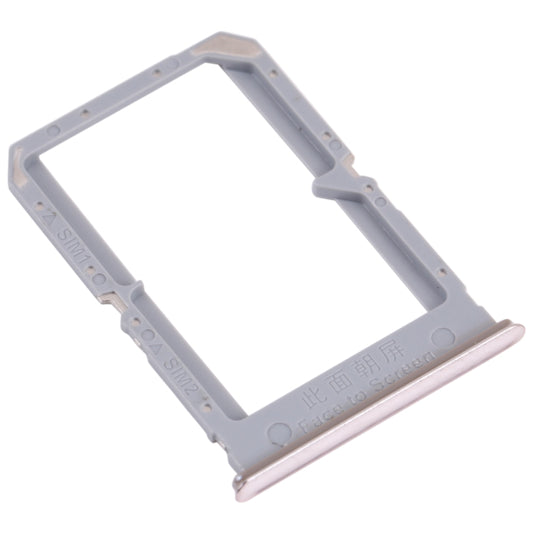 For OPPO Reno5 5G / Find X3 Lite PEGM00 PEGT00 CPH2145  SIM Card Tray + SIM Card Tray(Gold) - Card Tray by buy2fix | Online Shopping UK | buy2fix