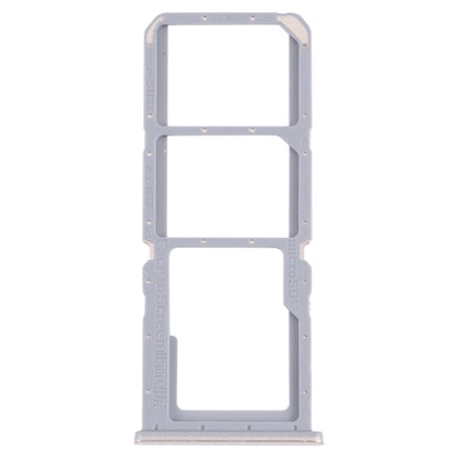 For OPPO A16 / A16S CPH2269 CPH2271  SIM Card Tray + SIM Card Tray + Micro SD Card Tray (Gold) - Card Tray by buy2fix | Online Shopping UK | buy2fix