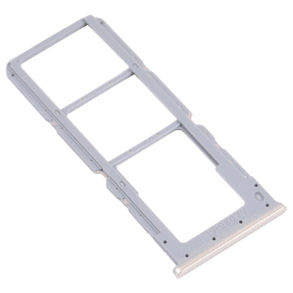 For OPPO A16 / A16S CPH2269 CPH2271  SIM Card Tray + SIM Card Tray + Micro SD Card Tray (Gold) - Card Tray by buy2fix | Online Shopping UK | buy2fix