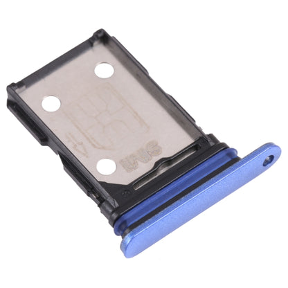 For OPPO Realme X7 RMX2176  SIM Card Tray + SIM Card Tray (Blue) - Card Tray by buy2fix | Online Shopping UK | buy2fix