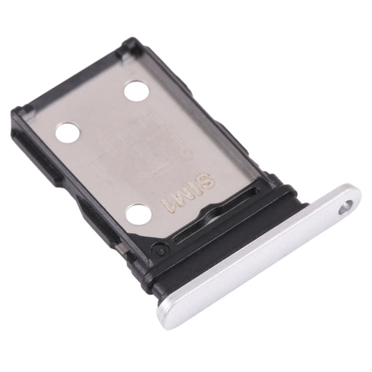 For OPPO Realme X7 RMX2176  SIM Card Tray + SIM Card Tray (Silver) - Card Tray by buy2fix | Online Shopping UK | buy2fix