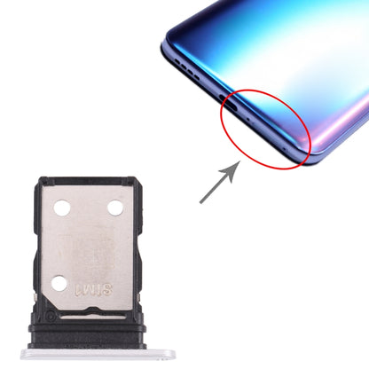 For OPPO Realme X7 RMX2176 SIM Card Tray + SIM Card Tray (Silver) by buy2fix