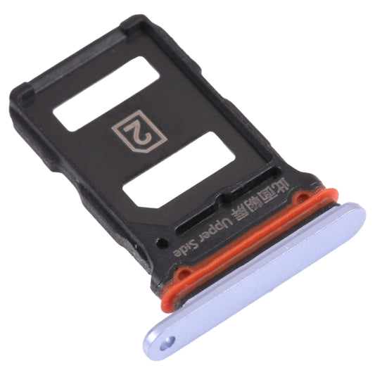 For vivo iQOO 3 5G SIM Card Tray + SIM Card Tray (Silver) - Card Tray by buy2fix | Online Shopping UK | buy2fix