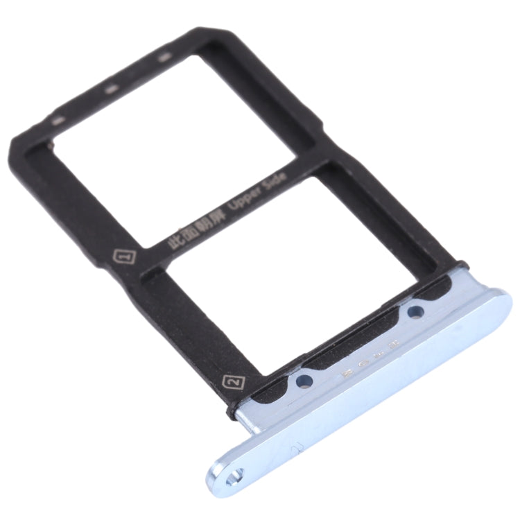 For vivo iQOO 5 5G SIM Card Tray + SIM Card Tray (Blue) - Card Tray by buy2fix | Online Shopping UK | buy2fix