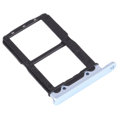 For vivo iQOO 5 5G SIM Card Tray + SIM Card Tray (Blue) - Card Tray by buy2fix | Online Shopping UK | buy2fix