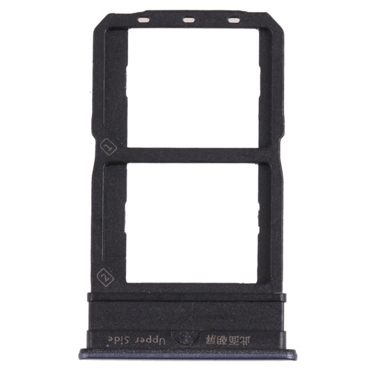 For vivo iQOO Neo5 V2055A SIM Card Tray + SIM Card Tray (Black) - Card Tray by buy2fix | Online Shopping UK | buy2fix