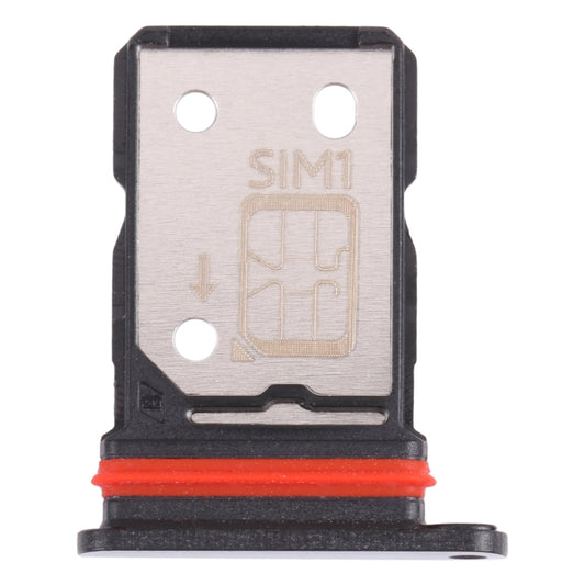 For vivo iQOO Z5 SIM Card Tray + SIM Card Tray (Black) - Card Tray by buy2fix | Online Shopping UK | buy2fix