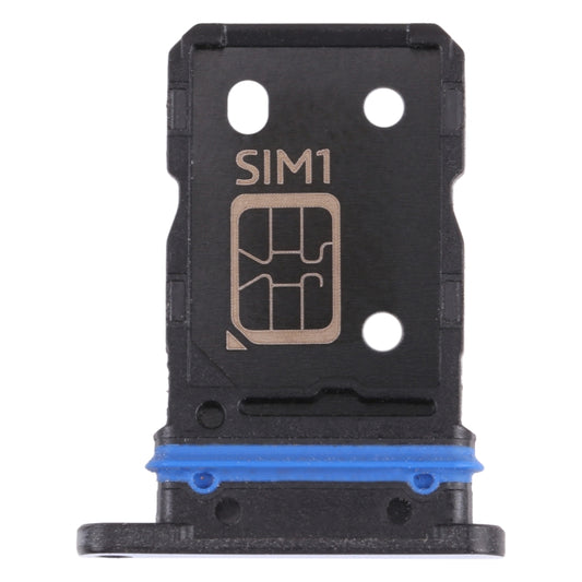 For vivo X70 V2133A V2104 SIM Card Tray + SIM Card Tray (Blue) - Card Tray by buy2fix | Online Shopping UK | buy2fix
