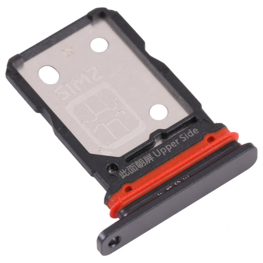 For vivo iQOO 8 SIM Card Tray + SIM Card Tray (Black) - Card Tray by buy2fix | Online Shopping UK | buy2fix