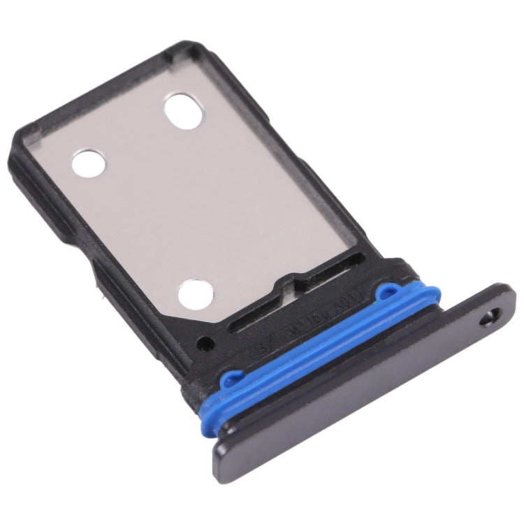 For vivo iQOO 8 Pro SIM Card Tray + SIM Card Tray (Black) - Card Tray by buy2fix | Online Shopping UK | buy2fix