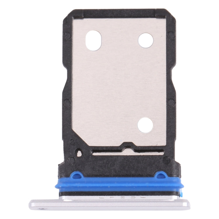 For vivo iQOO 8 Pro SIM Card Tray + SIM Card Tray (White) - Card Tray by buy2fix | Online Shopping UK | buy2fix
