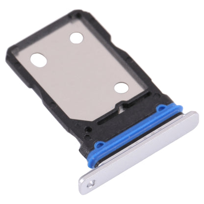 For vivo iQOO 8 Pro SIM Card Tray + SIM Card Tray (White) - Card Tray by buy2fix | Online Shopping UK | buy2fix