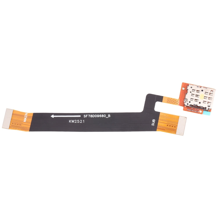SIM Card Holder Socket with Flex Cable for Motorola Edge - Flex Cable by buy2fix | Online Shopping UK | buy2fix