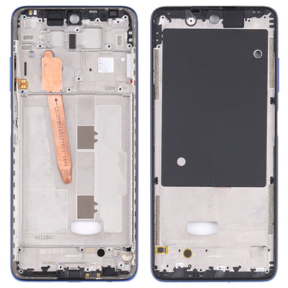 Original Middle Frame Bezel Plate for Xiaomi Poco X3 Pro (Blue) - Frame Bezel Plate by buy2fix | Online Shopping UK | buy2fix