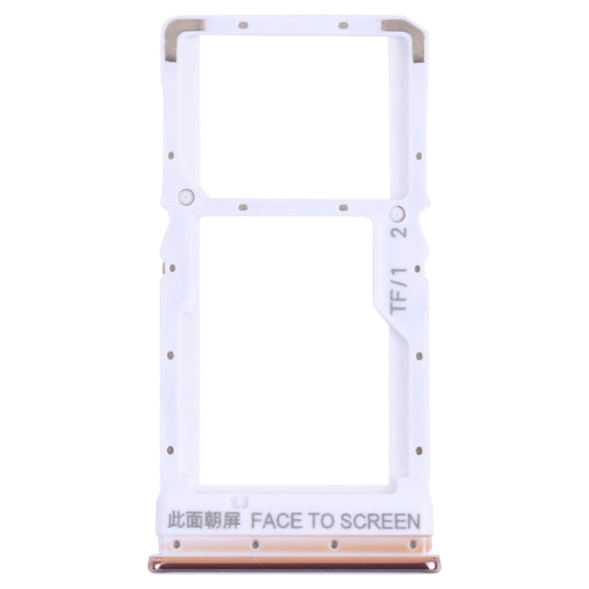 SIM-Kartenfach + Micro-SD-Kartenfach für Xiaomi Poco X3 Pro M2102J20SG M2102J20SI (Gold)