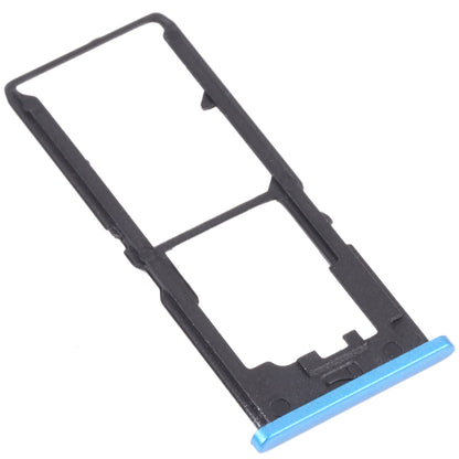 For vivo Y20a / Y20 2021 SIM Card Tray + SIM Card Tray + Micro SD Card Tray (Blue) - Card Tray by buy2fix | Online Shopping UK | buy2fix