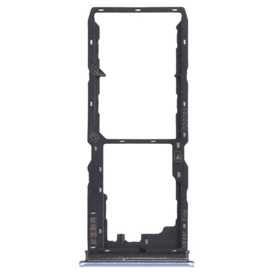For vivo Y20a / Y20 2021 SIM Card Tray + SIM Card Tray + Micro SD Card Tray (White) - Card Tray by buy2fix | Online Shopping UK | buy2fix