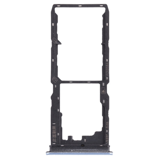 SIM-Kartenfach + SIM-Kartenfach + Micro-SD-Kartenfach für vivo Y20a / Y20 2021 (Weiß)