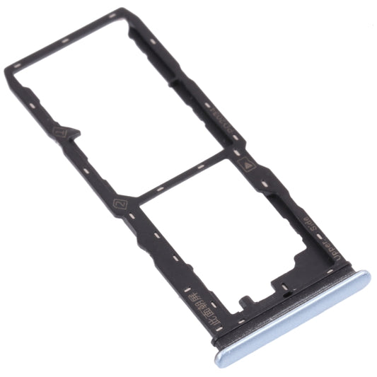 For vivo Y20a / Y20 2021 SIM Card Tray + SIM Card Tray + Micro SD Card Tray (White) - Card Tray by buy2fix | Online Shopping UK | buy2fix