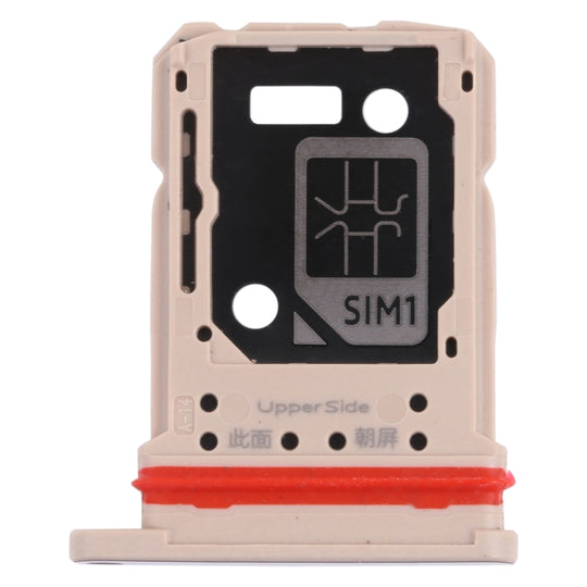 SIM-Kartenfach + SIM-Kartenfach / Micro-SD-Kartenfach für vivo V21 / V21 5G V2066 V2108 V2050 (Gold)