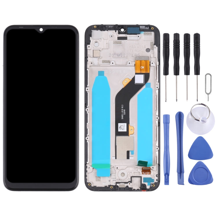 Original LCD Screen for Tecno Spark Go 2020 / Spark 6 Go KE5J Digitizer Full Assembly with Frame - LCD Screen by buy2fix | Online Shopping UK | buy2fix