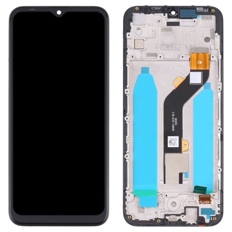 Original LCD Screen for Tecno Spark Go 2020 / Spark 6 Go KE5J Digitizer Full Assembly with Frame - LCD Screen by buy2fix | Online Shopping UK | buy2fix
