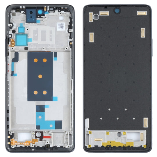 Plaque de lunette de cadre LCD de boîtier avant d'origine pour Xiaomi Mi 11T / 11T Pro (noir)