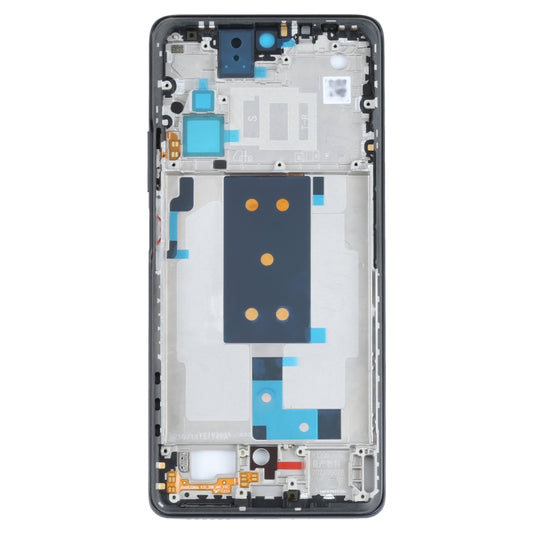 Original Front Housing LCD Frame Bezel Plate for Xiaomi Mi 11T / 11T Pro(Black) - Frame Bezel Plate by buy2fix | Online Shopping UK | buy2fix
