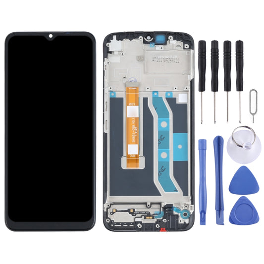 Original LCD Screen and Digitizer Full Assembly with Frame for OPPO Realme C21Y / Realme C25Y - LCD Screen by buy2fix | Online Shopping UK | buy2fix