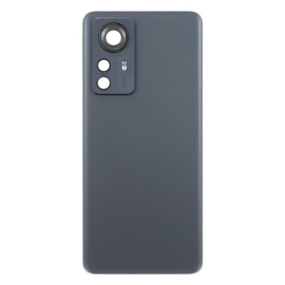 Original Battery Back Cover for Xiaomi 12 Pro / 12 Dimensity(Black) - Back Cover by buy2fix | Online Shopping UK | buy2fix