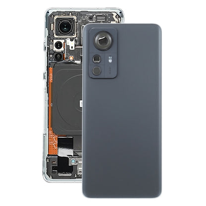 Original Battery Back Cover for Xiaomi 12 Pro / 12 Dimensity(Black) - Back Cover by buy2fix | Online Shopping UK | buy2fix