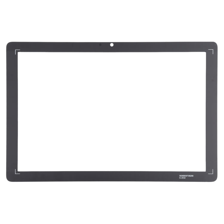 For Honor Pad X6 AGR-W09 AGR-WL09  Front Screen Outer Glass Lens (Black) - Outer Glass Lens by buy2fix | Online Shopping UK | buy2fix