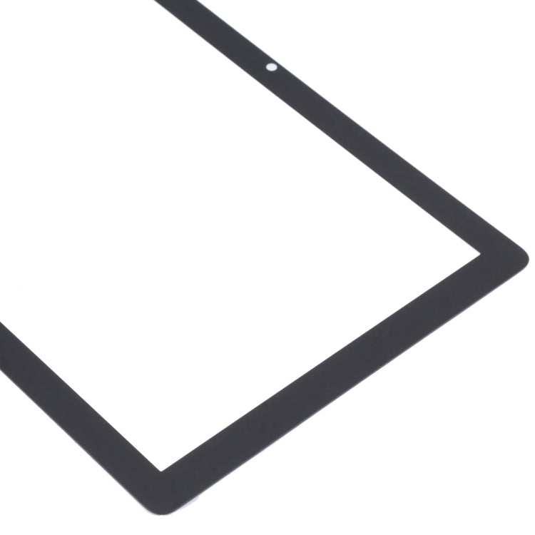 For Honor Pad X6 AGR-W09 AGR-WL09  Front Screen Outer Glass Lens (Black) - Outer Glass Lens by buy2fix | Online Shopping UK | buy2fix