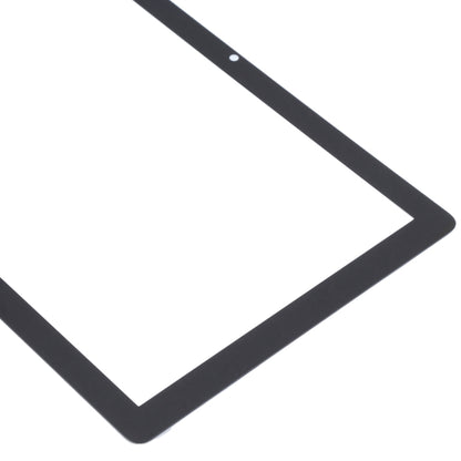 For Honor Pad X6 AGR-W09 AGR-WL09  Front Screen Outer Glass Lens (Black) - Outer Glass Lens by buy2fix | Online Shopping UK | buy2fix