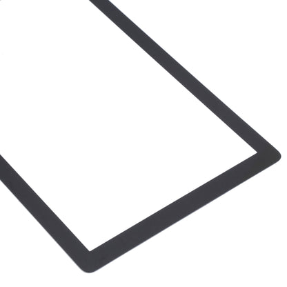For Honor Pad X6 AGR-W09 AGR-WL09  Front Screen Outer Glass Lens (Black) - Outer Glass Lens by buy2fix | Online Shopping UK | buy2fix