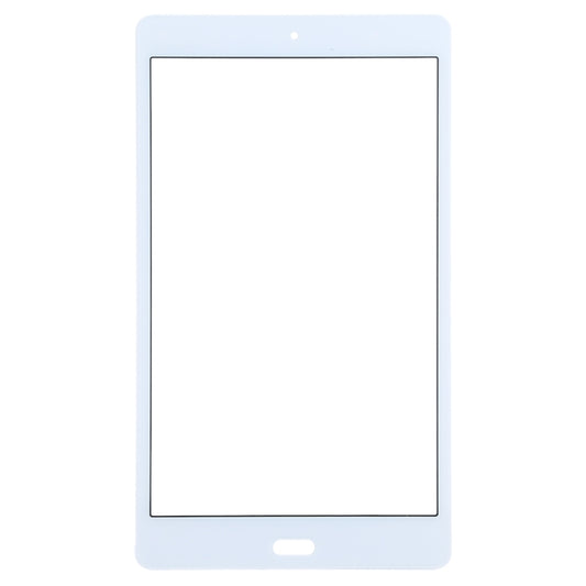 For Huawei MediaPad M3 Lite 8.0 CPN-W09 CPN-AL00 Front Screen Outer Glass Lens (White) - Outer Glass Lens by buy2fix | Online Shopping UK | buy2fix
