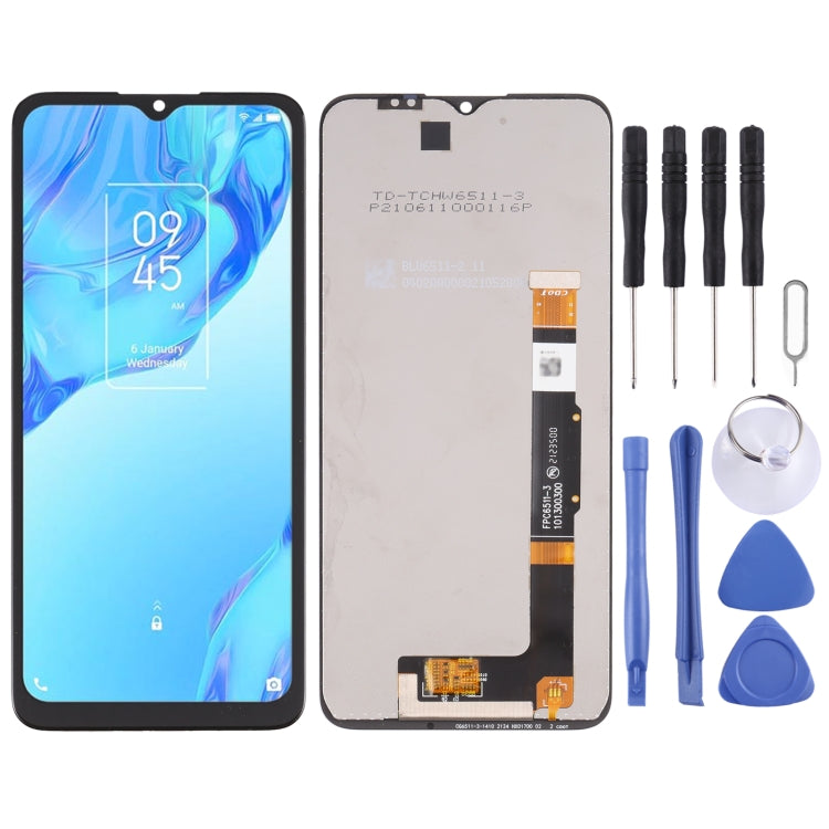 TFT LCD Screen for TCL 20B with Digitizer Full Assembly - For TCL by buy2fix | Online Shopping UK | buy2fix